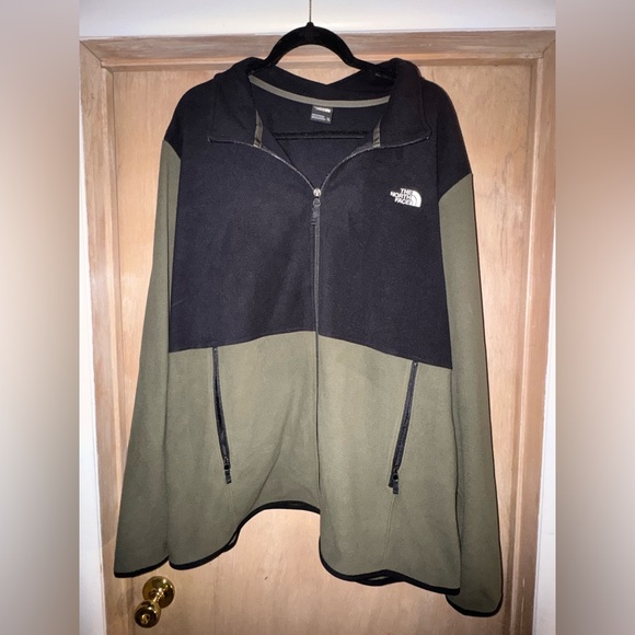 The North Face Black and Olive Jacket size XXL - Picture 1 of 11
